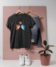 Oversize baby shark, balloons Tasarımlı Unisex T-Shirt