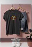 Oversize Guns N' Roses Pinball  Tasarımlı Unisex T-Shirt