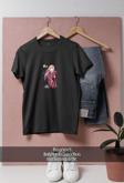 Oversize Anime Fan Art Darling İn The Franxx  Tasarımlı Unisex T-Shirt
