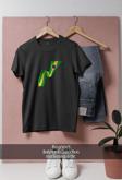 Oversize Brezilya Bayrak Perde  Tasarımlı Unisex T-Shirt