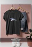 Oversize Lockheed Martin F-35 Lightning  Tasarımlı Unisex T-Shirt