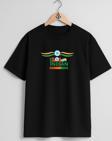 Oversize 15 August Happy Independence Day India Göğüs Tasarımlı Unisex T-Shirt