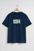 Oversize Bojack Horseman Dizi Göğüs Tasarımlı Unisex T-Shirt