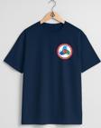 Oversize T.C Gümrük Ve Ticaret Bakanlığı Cep Tasarımlı Unisex T-Shirt