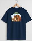 Oversize Dawn Of The Croods Göğüs Tasarımlı Unisex T-Shirt