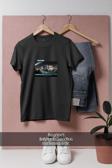 Oversize The Wire Folder İcon  Tasarımlı Unisex T-Shirt