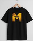 Oversize Metro Last Night Göğüs Tasarımlı Unisex T-Shirt