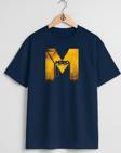 Oversize Metro Last Night Göğüs Tasarımlı Unisex T-Shirt