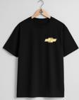 Oversize Chevrolet Logosu, Chevrolet Chevy Cep Tasarımlı Unisex T-Shirt