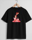 Oversize Karpuz Ferahlatıcı Göğüs Tasarımlı Unisex T-Shirt