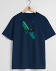 Oversize Aston Martin Fernando Alonso Göğüs Tasarımlı Unisex T-Shirt