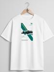 Oversize Aston Martin Fernando Alonso Göğüs Tasarımlı Unisex T-Shirt