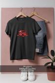 Oversize Çin Ejderhası  Tasarımlı Unisex T-Shirt