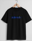 Oversize Balıkesir Ayvalık Yazı Göğüs Tasarımlı Unisex T-Shirt