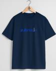 Oversize Balıkesir Ayvalık Yazı Göğüs Tasarımlı Unisex T-Shirt