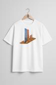 Oversize Skyland Vadiistanbul Göğüs Tasarımlı Unisex T-Shirt
