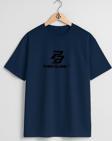 Oversize Point Black Göğüs Tasarımlı Unisex T-Shirt
