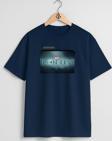 Oversize Iron Fist Göğüs Tasarımlı Unisex T-Shirt
