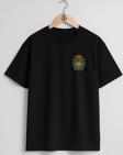 Oversize Vintage Diving Cep ve Sırt Tasarımlı Unisex T-Shirt