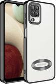 Samsung Galaxy A12 Uyumlu Kamera Korumalı Logo Yeri Açık Lazer Lesim Silikon Kılıf