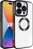 iPhone 15 Pro Max Uyumlu Kamera Korumalı Logo Yeri Açık Lazer Lesim Silikon Kılıf