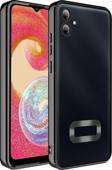 Samsung Galaxy A05 Uyumlu Kamera Korumalı Logo Yeri Açık Lazer Lesim Silikon Kılıf
