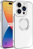 iPhone 15 Pro Uyumlu Kamera Korumalı Logo Yeri Açık Lazer Lesim Silikon Kılıf