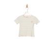 ÇİZGİLİ KIZ ÇOCUK TSHIRT Somon