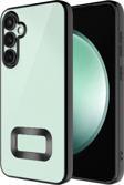 Samsung Galaxy S23 FE Uyumlu Kamera Korumalı Logo Yeri Açık Lazer Lesim Silikon Kılıf
