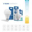 Tuled Redeem A60S E27 LED Ampul, Titreşimsiz, Göz Konforu, Tekli, Soğuk Beyaz, 6500 Kelvin
