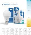 Tuled Redeem A60S E27 LED Ampul, Titreşimsiz, Göz Konforu, Tekli, Soğuk Beyaz, 6500 Kelvin