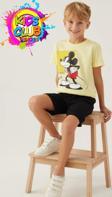 Minnie Mouse Lisanslı D4883 Beyond T-Shirt ve Şort Alt Üst Erkek Çocuk Takımı