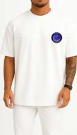 Oversize TCG Göksu F-497 Cep ve Sırt Tasarımlı Unisex T-Shirt