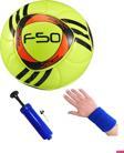 Avessa F-50 Makina Dikişli Soft-Touch No 5 Şampiyonlar Ligi Futbol Topu 348 Gr + Pompa + Bileklik