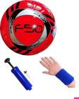 Avessa F-50 Makina Dikişli Soft-Touch No 5 Şampiyonlar Ligi Futbol Topu 348 Gr + Pompa + Bileklik