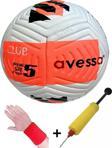 Avessa Orijinal Futbol Topu Pompa Hediyeli Sert Zemin Halı Saha Futbol Topu No:5 Pompa + Bileklik