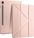 Samsung Galaxy Tab S10 Fe+ Plus 13.1'' Uyumlu Kılıf Kalem Bölmeli Uyku Modlu Arkası Silikon Kapak