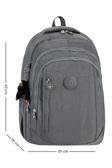 Niss Store Unisex Maymuncuk Hediyeli Suya Dayanıklı Krinkıl Günlük Sırt Çantası Ve Okul Çantası