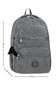 Niss Store Unisex Maymuncuk Hediyeli Suya Dayanıklı Krinkıl Günlük Sırt Çantası Ve Okul Çantası