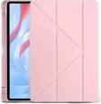 Honor Pad X9A Uyumlu 11.5" Fuchsia Trifolding Kalem Bölmeli Standlı Tablet Kılıfı