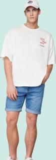 Erkek Denim Kot Şort Slim Fit Dar Paça Pamuk Günlük Kullanım Hafta Sonu Yaz Aylarının Vazgeçilmezi
