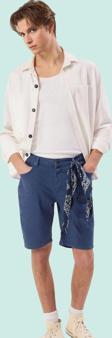 Erkek Denim Kot Şort Slim Fit Normal Bel 5 Cepli Casual Günlük Kullanım Yaz Aylarının Vazgeçilmezi