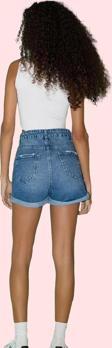 Kadın Geniş Paça Denim Şort Etek Yüksek Bel Pamuklu Günlük Stil Yaz Aylarının Vazgeçilmezi
