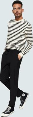 Erkek Slim Fit Dar Paça Dokuma Pantolon Günlük Kullanım İçin İnce Kumaş Yaz Aylarının Vazgeçilmezi