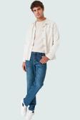 Erkek Straight Fit Denim Pantolon Yüksek Bel Uzun Boy Pamuk Günlük Kullanım Modern Tasarım