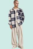 Kadın Unisex Oversize Flanel Ekose Gömlek Ceket Uzun Kol Kışlık Yaz Aylarının Vazgeçilmezi
