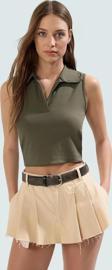 Fitted Vücuda Oturan Polyester Kaşkorse Bluz Günlük Stil Rahat Ve Şık Premium Kalite