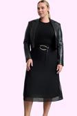 Kadın Örme Mesh Kumaş Leopar Desenli Midi Etek Rahat Günlük Stil Yaz Aylarının Vazgeçilmezi