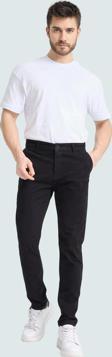 Erkek Slim Fit Uzun Boy Chino Pantolon Esnek Gabardin Kumaş Günlük Kullanım Modern Tasarım