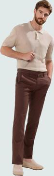 Erkek Slim Fit Uzun Boy Chino Pantolon Esnek Gabardin Kumaş Günlük Kullanım Modern Tasarım